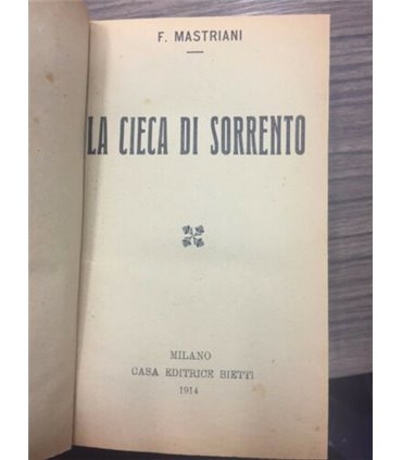 La cieca di Sorrento