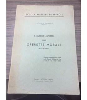 Il duplice aspetto delle operette morali di G. Leopardi