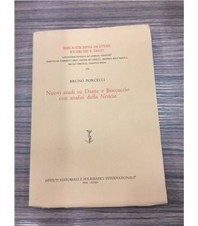 Nuovi studi su Dante e Boccaccio con analisi della Nencia