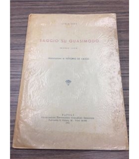 Saggio su Quasimodo. (Marzo 1942)