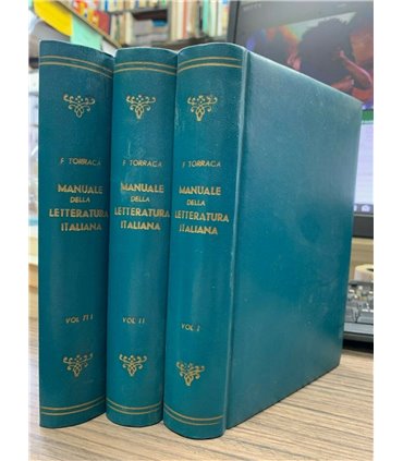 Manuale di letteratura italiana. 3 voll