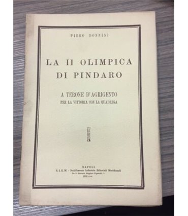 La II Olimpica di Pindaro