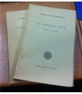La letteratura greca. Storia e antologia