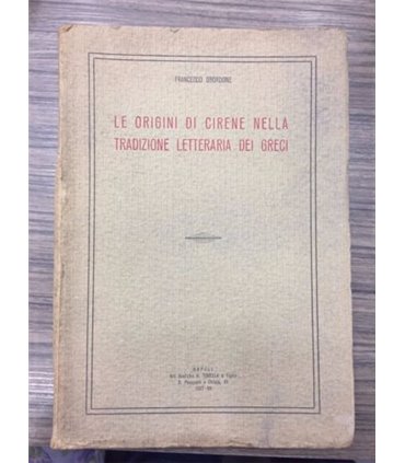 Le origini di Cirene nella tradizione letteraria dei greci