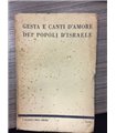 Gesta e canti d'amore dei popoli d'Israele