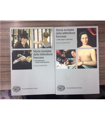 Storia europea della letteratura francese. 2 voll