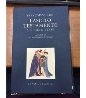 Lascito testamento e poesie diverse