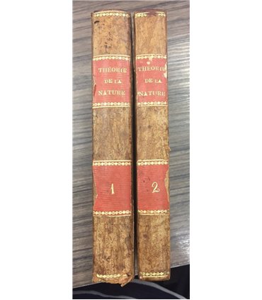 La Nature dévoilée, ou Théorie de la Nature. 2 voll