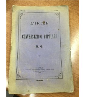 L'Iride. Conversazioni popolari. G.G