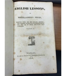 English lessons or miscellaneous pieces