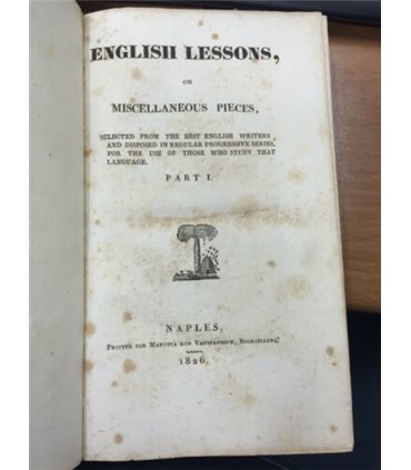 English lessons or miscellaneous pieces
