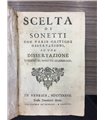 Scelta di sonetti con varie critiche osservazioni, ed una dissetazione intorno al sonetto in generale