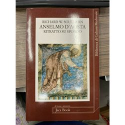 Anselmo d'Aosta. Ritratto su sfondo