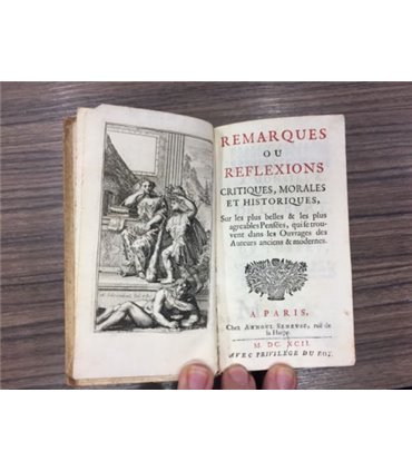 Remarques ou Reflexions critiques, morales et historiques