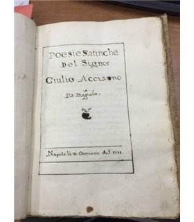Poesie satiriche