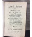 Escrits divers sur l'Histoire naturelle et la philosophie