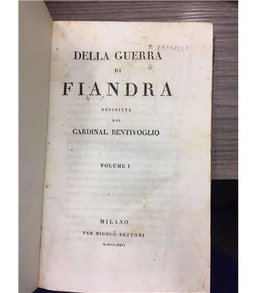 Della guerra di Fiandra