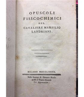 Opuscoli fisico-chimici
