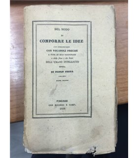 Del modo di comporre le idee e di contrassegnarle con vocaboli precisi