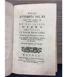 Dell'autorità del Re