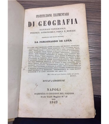 Istituzioni elementari di geografia
