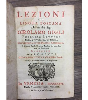 Lezioni di lingua toscana