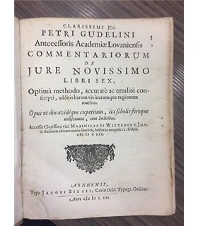 Commentariorum de Jure Novissimo