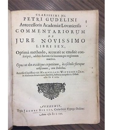 Commentariorum de Jure Novissimo