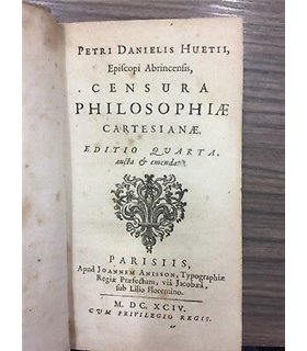 Censura philosophiae Cartesiane