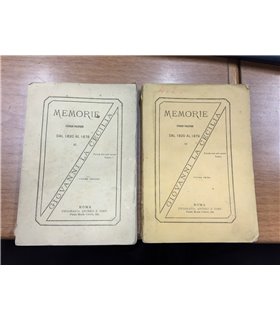 Memorie storico-politiche dal 1820 al 1876. 2 voll