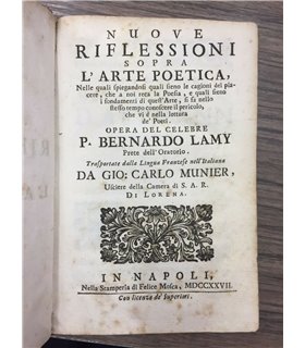 Nuove riflessioni sopra l'arte poetica