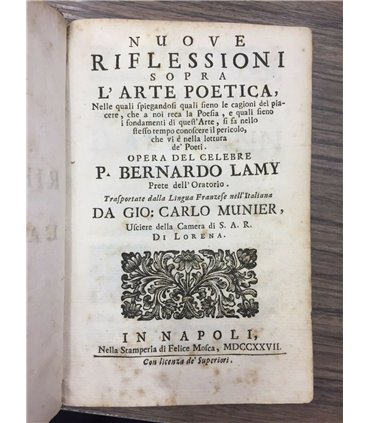 Nuove riflessioni sopra l'arte poetica