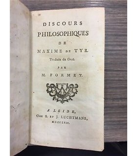 Discours philosophiques