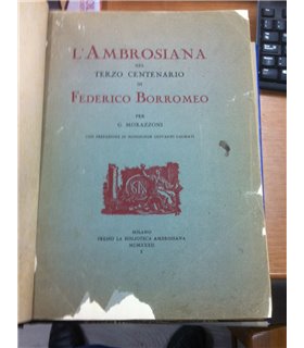 L'Ambrosiana nel terzo centenario di Federico Borromeo
