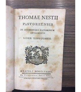 Pistoriensis de dirimentibus matrimonium impedimentis