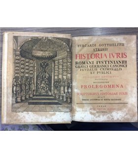 Historia Iuris romani iustinianei graeci germanici canonici feudalis criminalis et publici