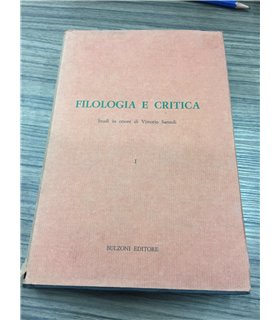 Filologia e critica. Studi in onore di Vittorio Santoli