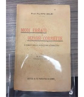 Modi errati dizioni corrette