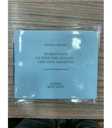 Se arrivasse la fine del mondo…. Che cosa fareste?