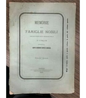 Memorie delle famiglie nobili delle province meridionali d'Italia. Vol. 5