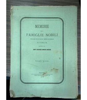 Memorie delle famiglie nobili delle province meridionali d'Italia. Vol. 4