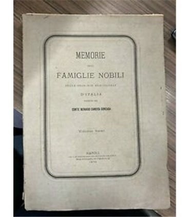 Memorie delle famiglie nobili delle province meridionali d'Italia. Vol. 3