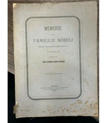 Memorie delle famiglie nobili delle province meridionali d'Italia. Vol. 2