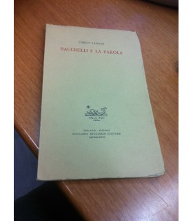 Bacchelli e la parola