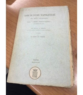 Lodi di dame napoletane del secolo decimosesto dall' "amor prigioniero" di Mario Di Leo