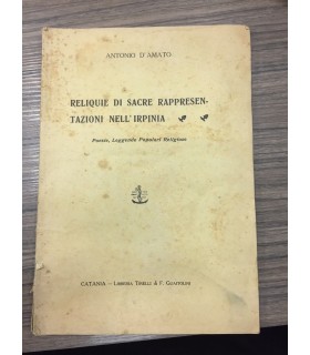 Relique di sacre rappresentazioni nell'Irpinia