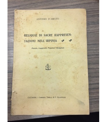 Relique di sacre rappresentazioni nell'Irpinia