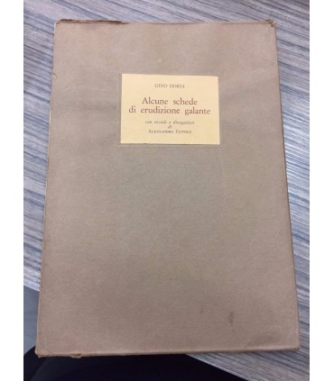 Alcune schede di erudizione galante