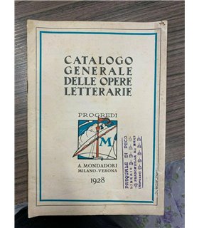 Catalogo generale delle opere letterarie. 1928