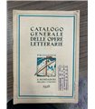 Catalogo generale delle opere letterarie. 1928